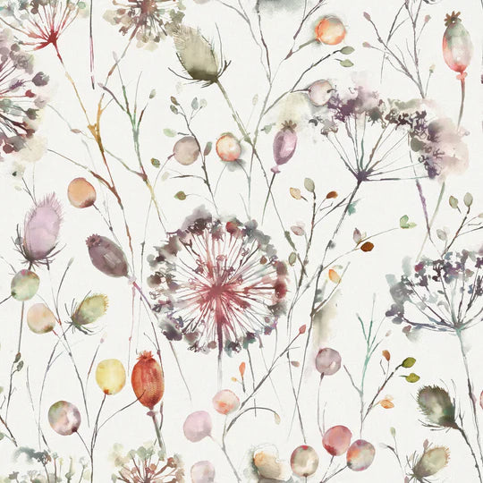 Voyage Maison Boronia Fabric Boysenberry Heather