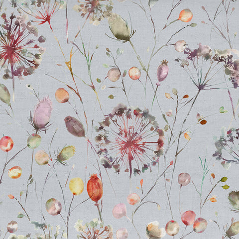 Voyage Maison Boronia Fabric Boysenberry Celeste