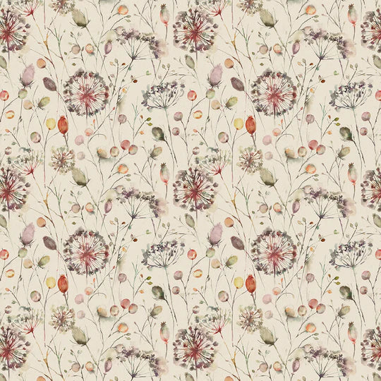 Voyage Maison Boronia Fabric Boysenberry Linen