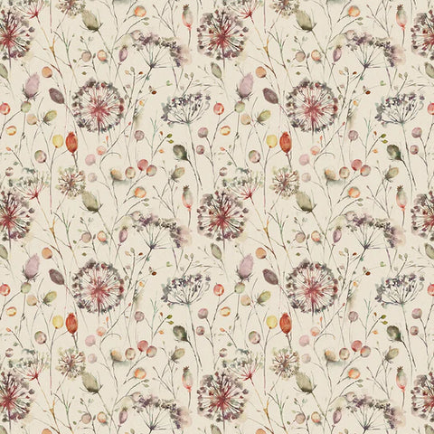 Voyage Maison Boronia Fabric Boysenberry Linen