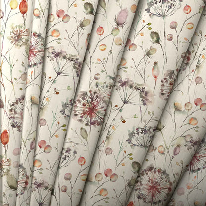 Voyage Maison Boronia Fabric Boysenberry Linen
