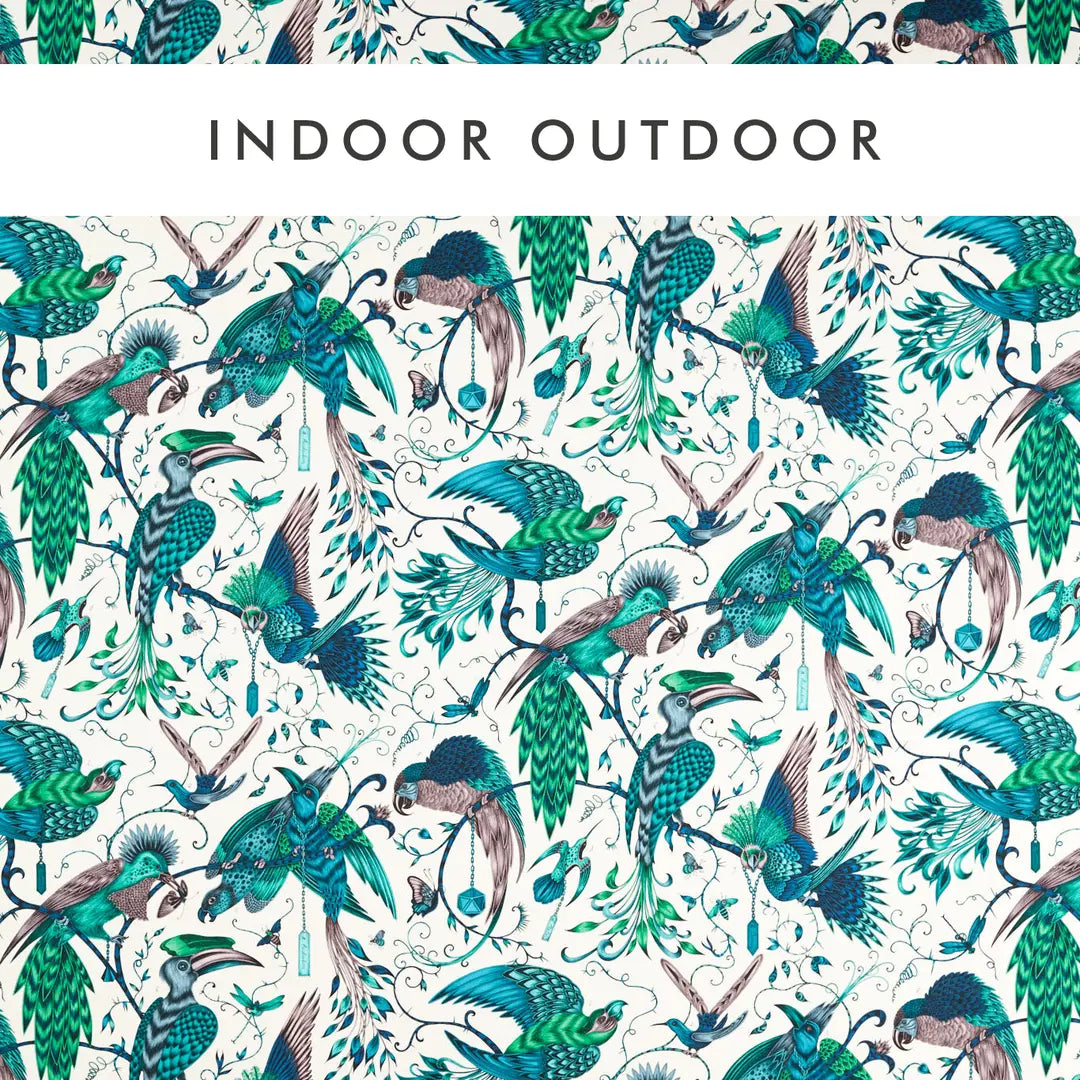 Clarke & Clarke Audubon Indoor Outdoor Jungle