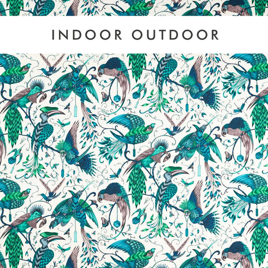 Clarke & Clarke Audubon Indoor Outdoor Jungle