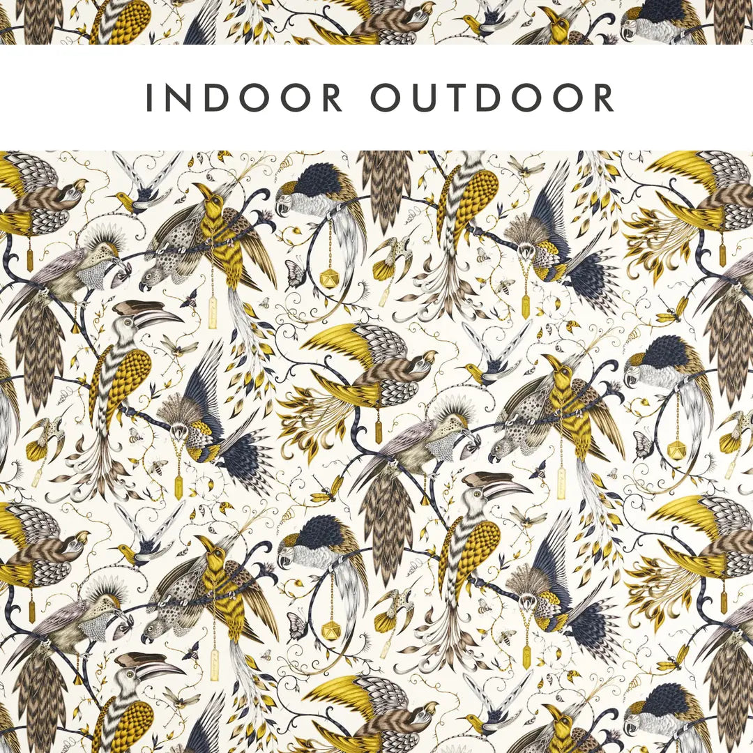 Clarke & Clarke Audubon Indoor Outdoor Gold