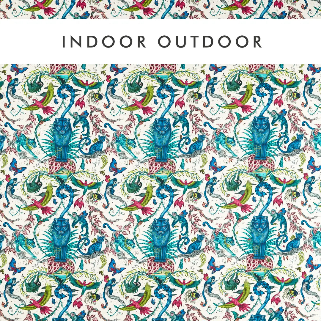 Clarke & Clarke Bosque Dreams Indoor Outdoor Multi