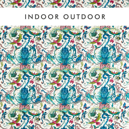 Clarke & Clarke Bosque Dreams Indoor Outdoor Multi