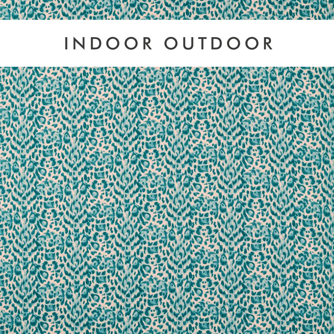 Clarke & Clarke Felis Indoor Outdoor Teal