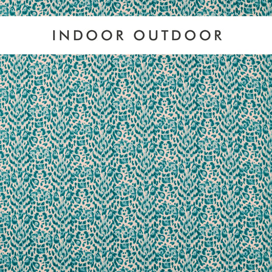 Clarke & Clarke Felis Indoor Outdoor Teal
