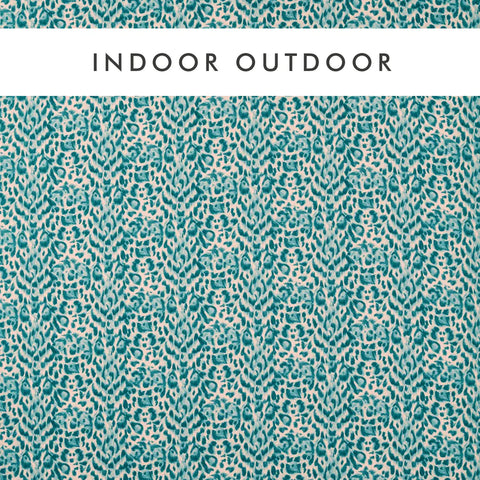 Clarke & Clarke Felis Indoor Outdoor Teal