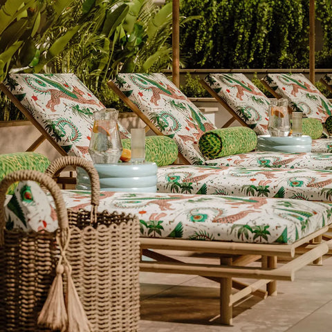 Clarke & Clarke Lynx Indoor Outdoor Green