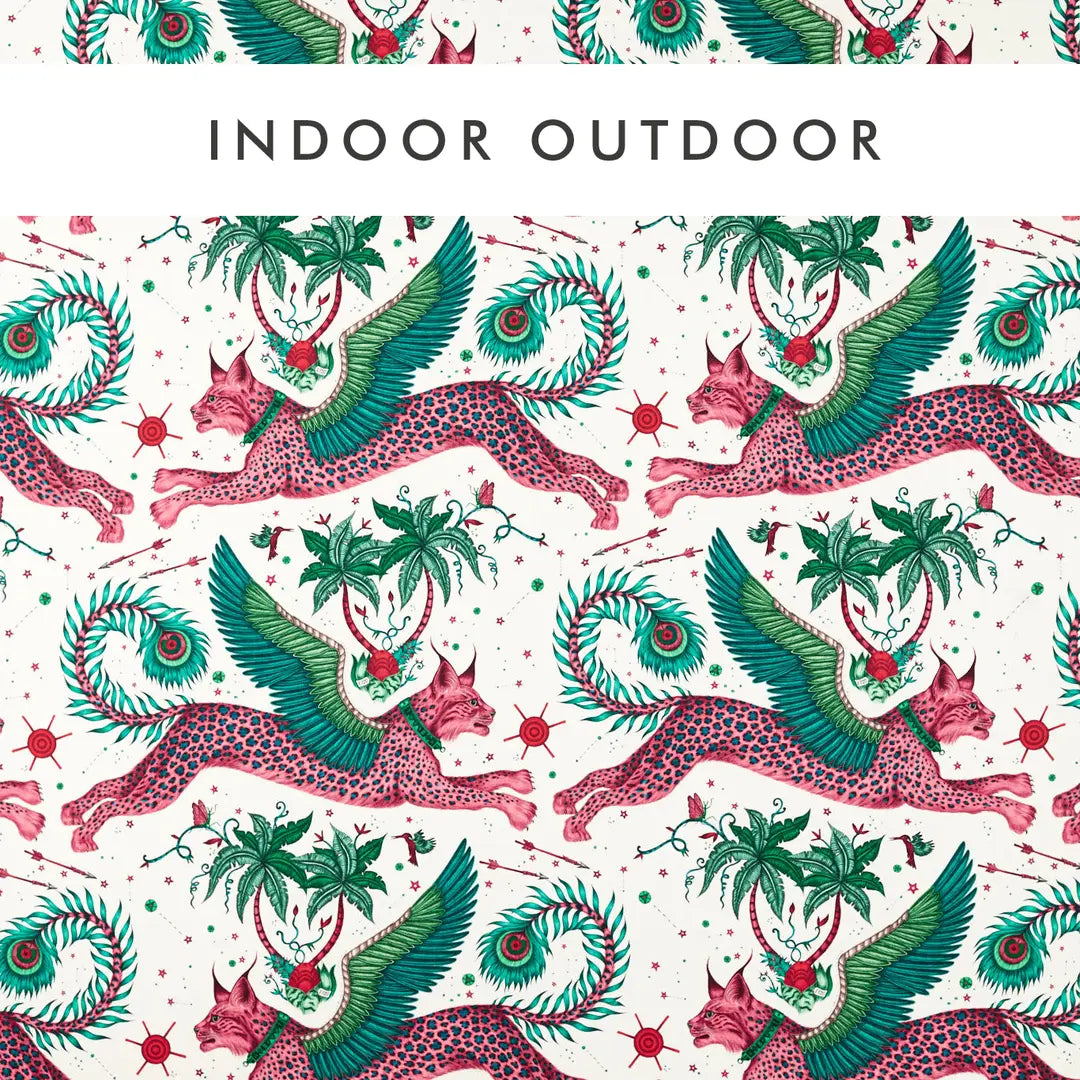 Clarke & Clarke Lynx Indoor Outdoor Green