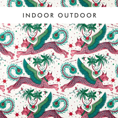 Clarke & Clarke Lynx Indoor Outdoor Green