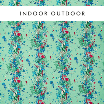 Clarke & Clarke Seaforest Indoor Outdoor Aqua