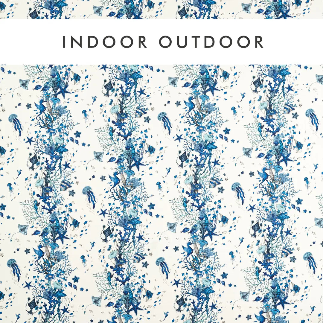 Clarke & Clarke Seaforest Indoor Outdoor Blue