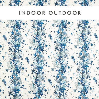Clarke & Clarke Seaforest Indoor Outdoor Blue