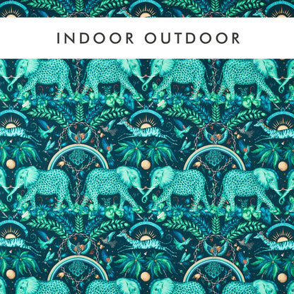 Clarke & Clarke Zambezi Indoor Outdoor Teal