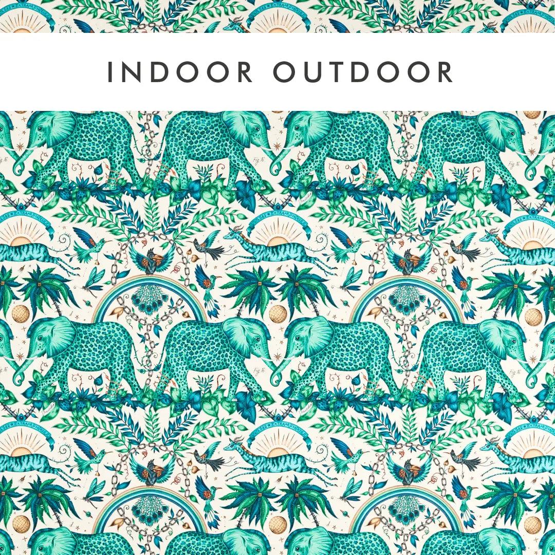 Clarke & Clarke Zambezi Indoor Outdoor Green