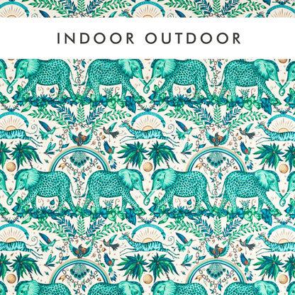 Clarke & Clarke Zambezi Indoor Outdoor Green
