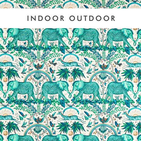 Clarke & Clarke Zambezi Indoor Outdoor Green
