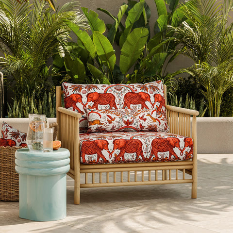 Clarke & Clarke Zambezi Indoor Outdoor Flame