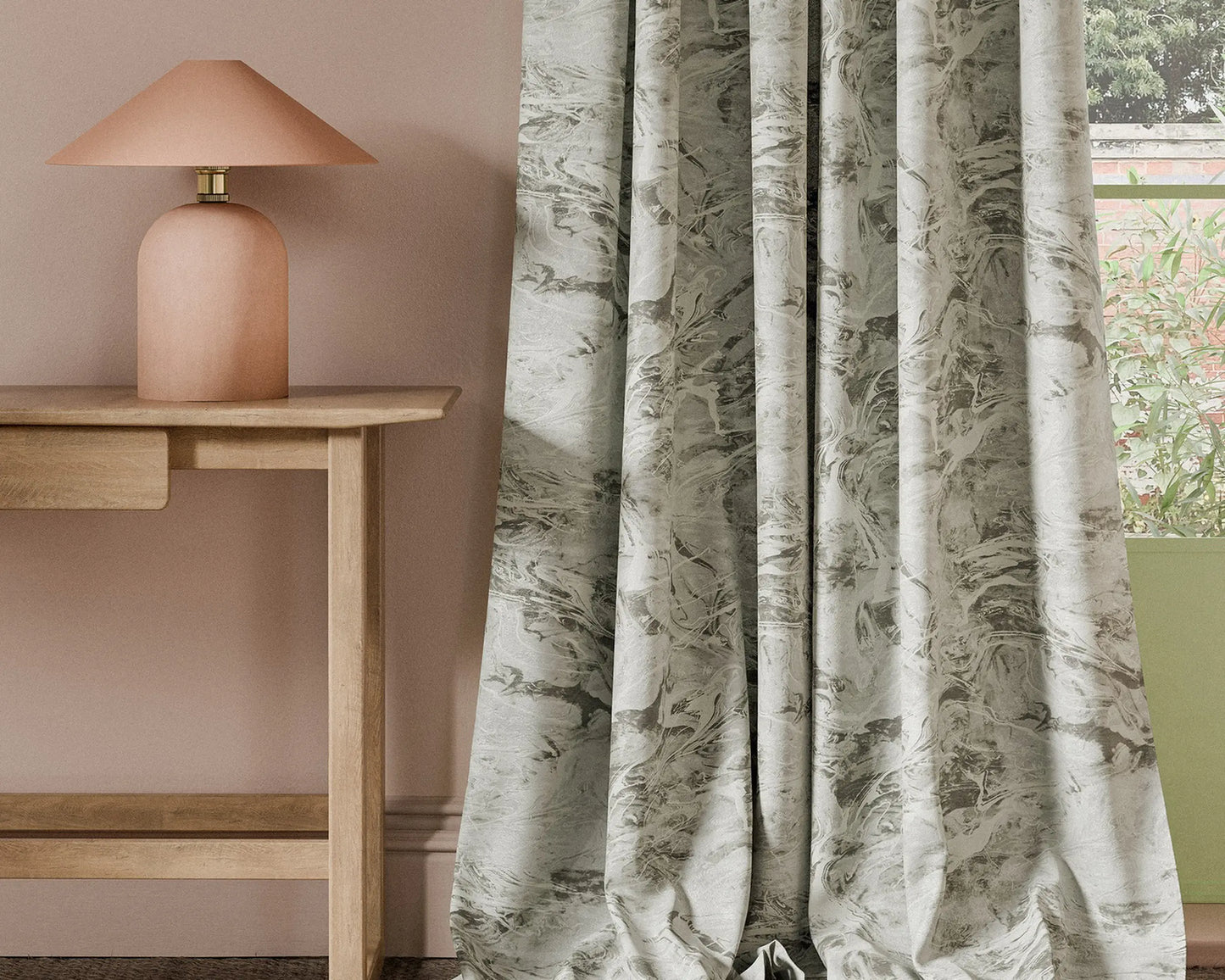 Clarke & Clarke Calacatta Weave Charcoal