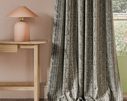 Clarke & Clarke Striatus Charcoal