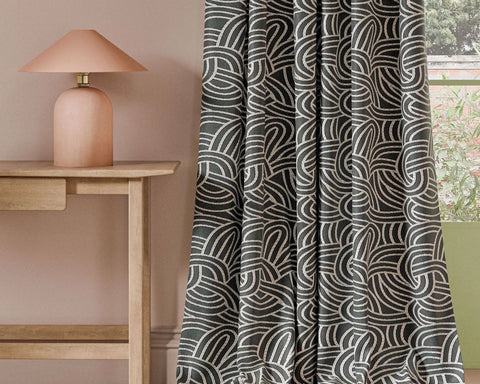 Clarke & Clarke Volu Charcoal