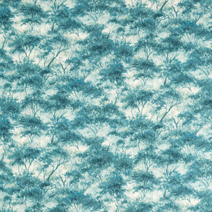 Clarke & Clarke Boschetto Print Teal