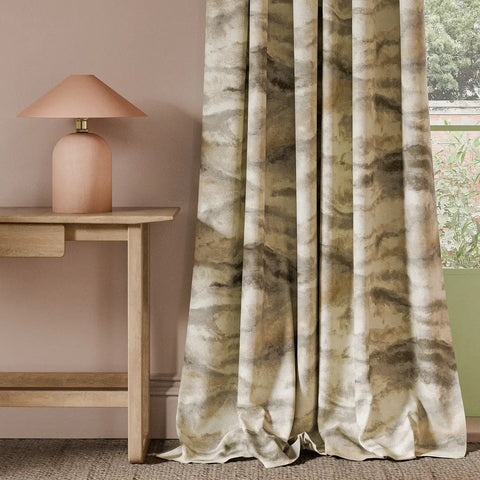 Clarke & Clarke Earthscape Print Antique