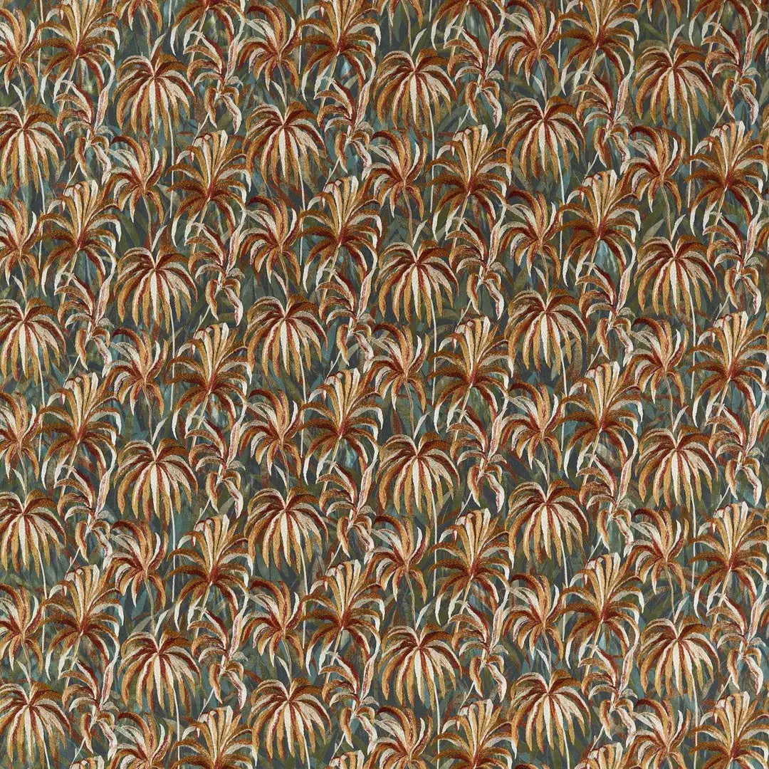 Clarke & Clarke Floresta Embroidery Mineral/spice