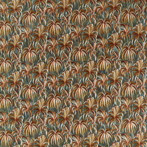 Clarke & Clarke Floresta Embroidery Mineral/spice