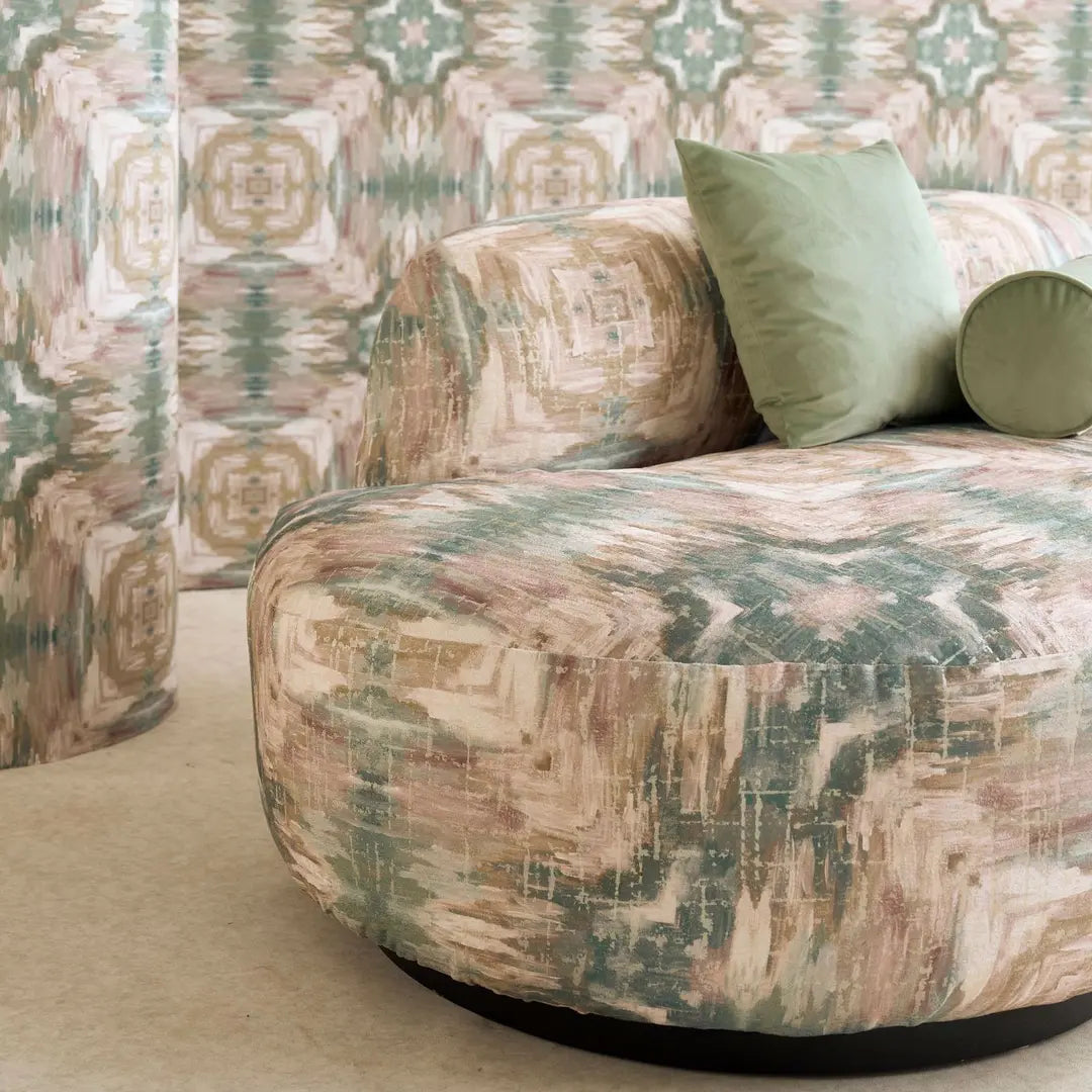 Clarke & Clarke Kalia Mineral/blush
