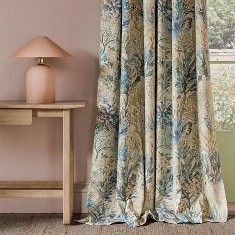 Clarke & Clarke Oceana Print Denim