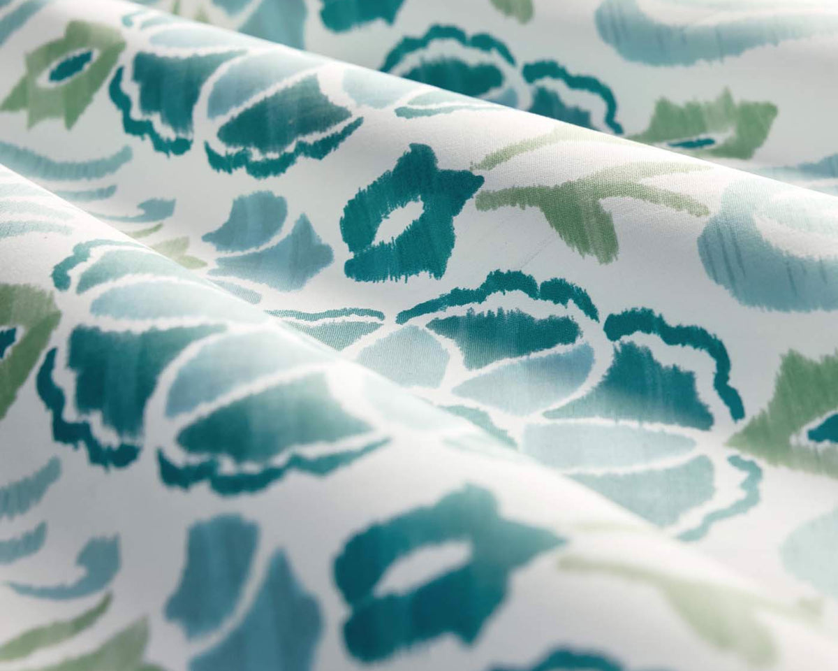 Clarke & Clarke Cassia Peacock/Sky