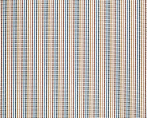 Clarke & Clarke Grove Stripe Mustard/Terracotta/Storm