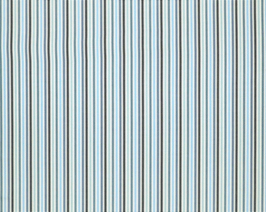 Clarke & Clarke Grove Stripe Sky/Midnight/Indigo