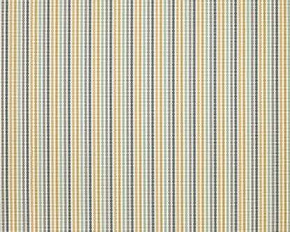 Clarke & Clarke Grove Stripe Forest/Mustard/Sage