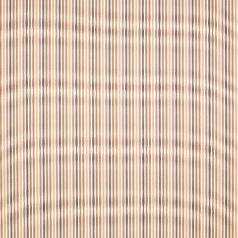 Clarke & Clarke Grove Stripe Spice/Rust/Terracotta
