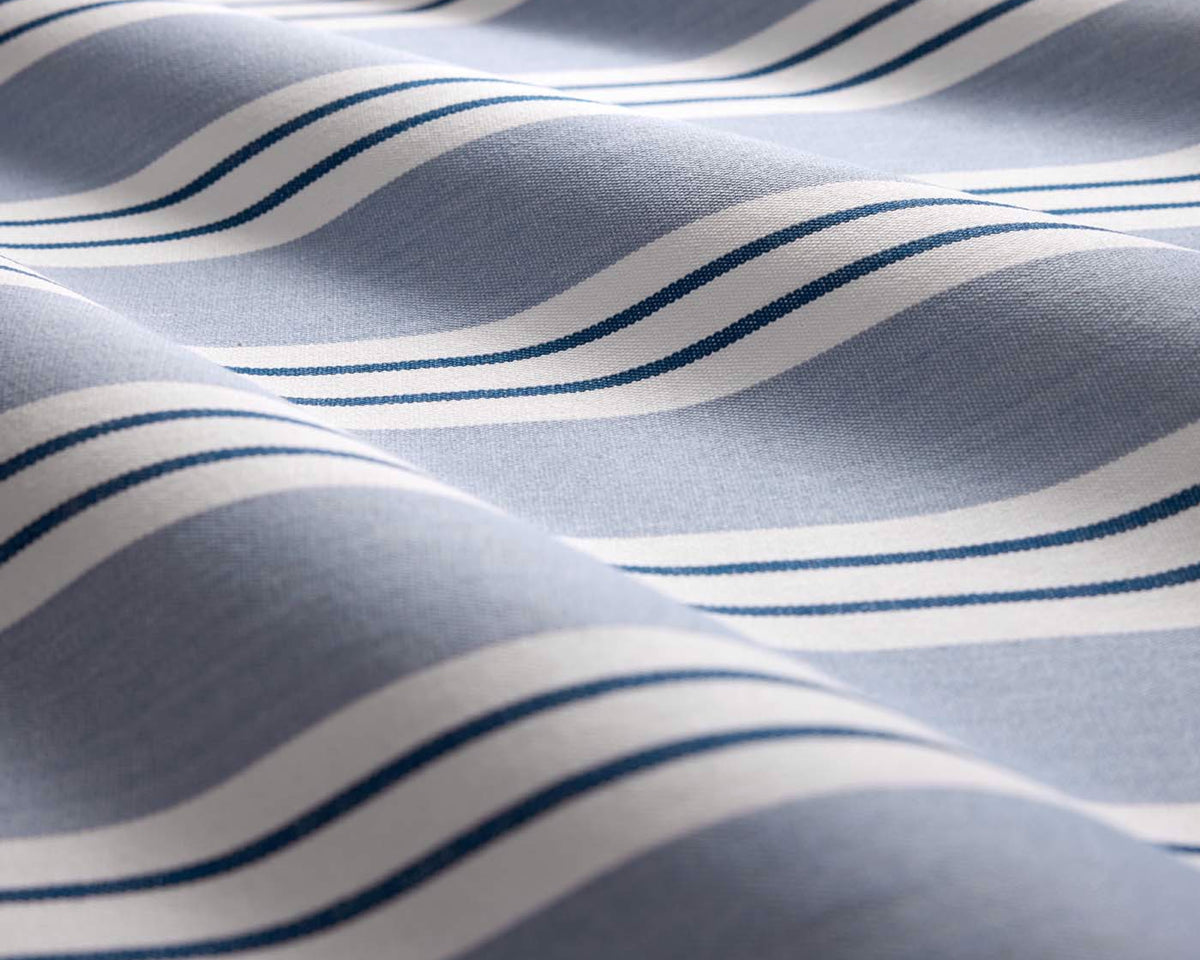 Clarke & Clarke Foxdale Cornflower/Midnight