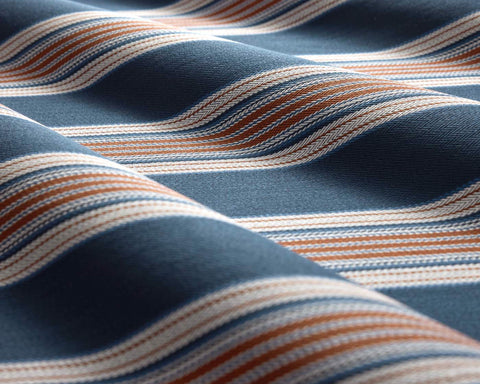 Clarke & Clarke Marylebone Navy/Rust