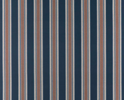 Clarke & Clarke Marylebone Navy/Rust