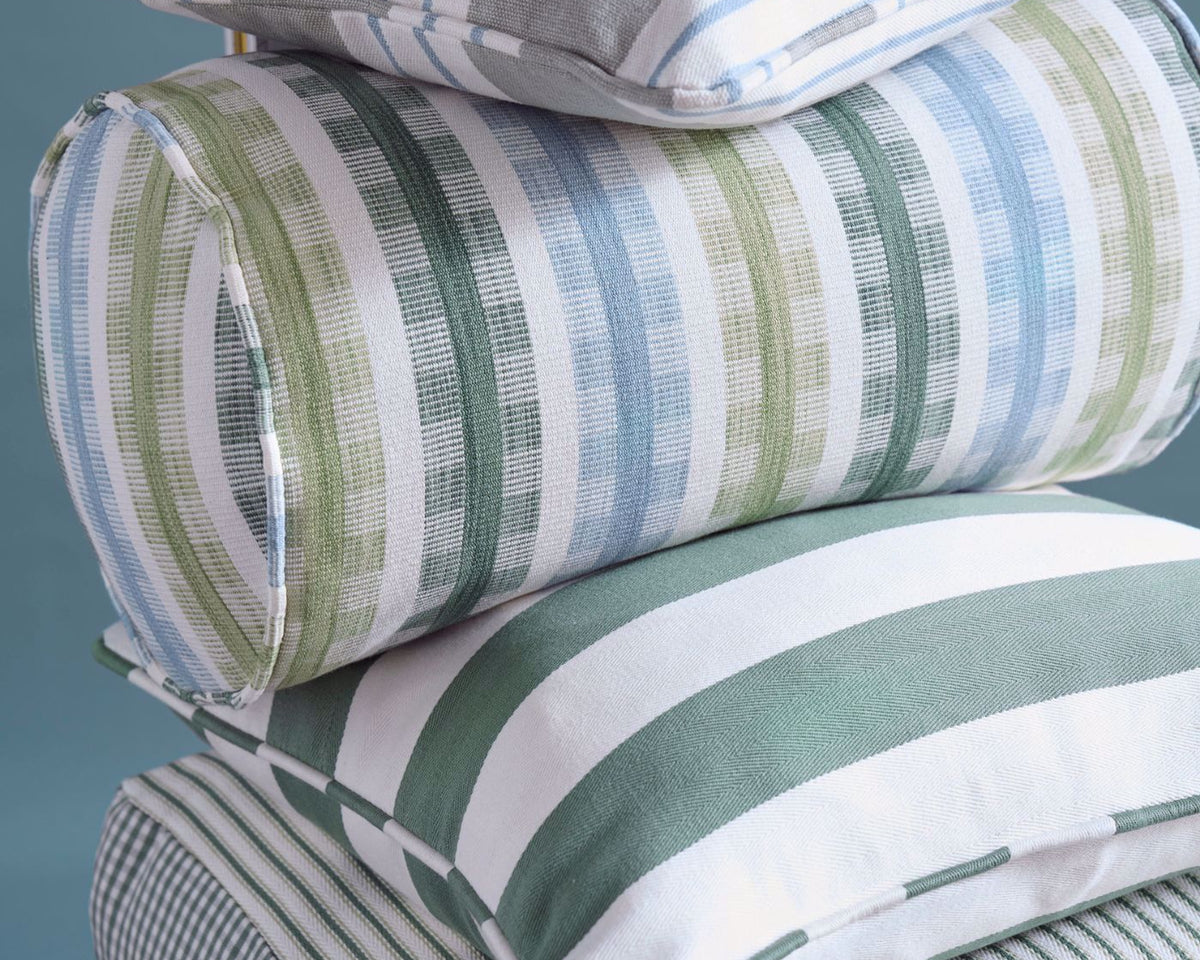 Clarke & Clarke Willowbourne Sky/Herb/Lime