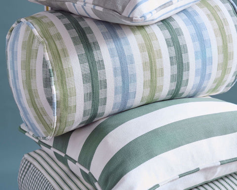 Clarke & Clarke Willowbourne Sky/Herb/Lime