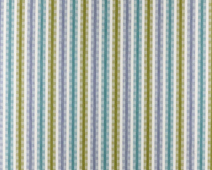 Clarke & Clarke Willowbourne Periwinkle/Aqua/Lime