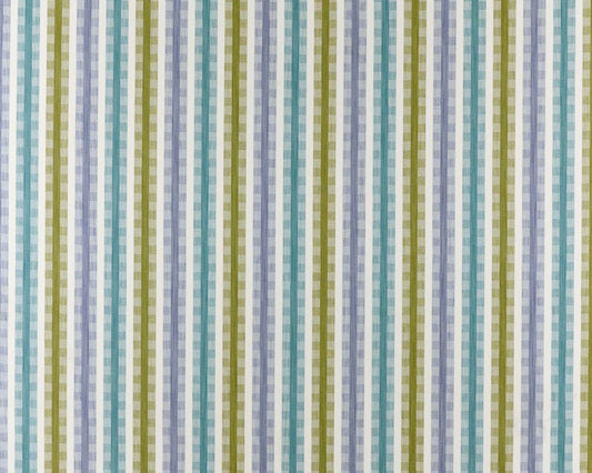 Clarke & Clarke Willowbourne Periwinkle/Aqua/Lime