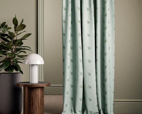 Clarke & Clarke Mini Herbarium Seafoam