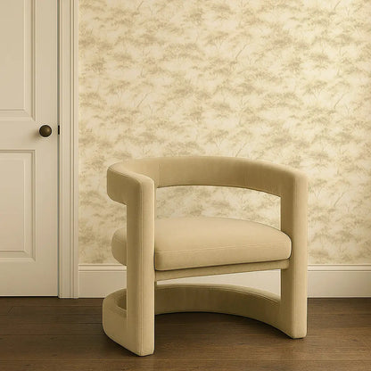 Clarke & Clarke Boschetto Savannah Wallpaper Whole Roll 10.05m