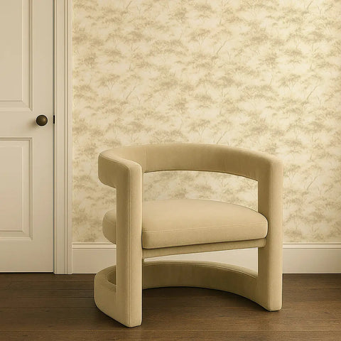 Clarke & Clarke Boschetto Savannah Wallpaper Whole Roll 10.05m