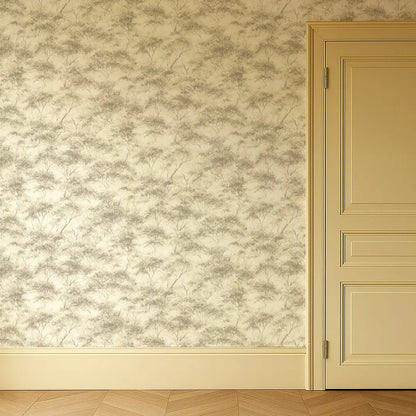 Clarke & Clarke Boschetto Linen/Mocha Wallpaper Whole Roll 10.05m