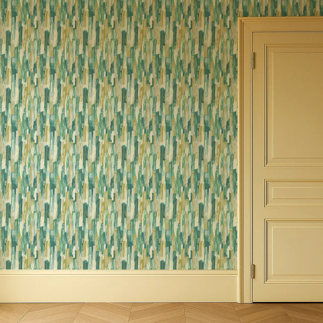 Clarke & Clarke Cityscape Glade  Wallpaper Whole Roll 10.05m